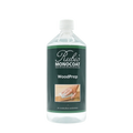 Rubio Monocoat WoodPrep træforberedelsesvæske i klar plastflaske med grøn etikette og hvid skrift, 1 liter.